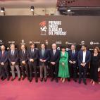 Autoridades de la Junta de Andalucía, Ayuntamiento de Málaga y PRISA