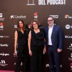 Sira Fernández, Montserrat Domínguez y Guillermo Rodríguez