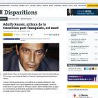 Adolfo Suárez, artífice de la transición post franquista, muere