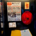 La txapela del jefe del cuerpo de Miñones Jesús Velasco