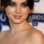 En la fiesta Larios de 2009.