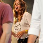 Durante un concierto en junio de 2012