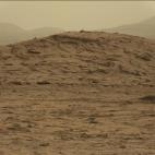Imagen de Marte tomada desde el vehículo Curiosity de la NASA.