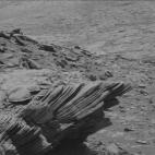 Imagen de la superficie de Marte tomada por el vehículo Curiosity de la NASA