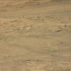 Imagen de Marte tomada desde el vehículo Curiosity de la NASA.