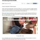 La moda del selfie sirve de gancho para la broma de Gmail, que habla en su blog de una herramienta para compartir autofotos. Como si no tuviéramos ya suficientes selfies por todas partes.