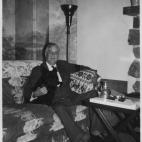 Franklin D. Roosevelt y su perra Fala. (U.S. National Archives and Records Administration)