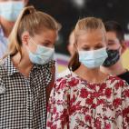 Visita el centro Naüm en el barrio de Son Roca en Palma de Mallorca. 11 de agosto de 2020.