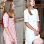 En el acto de imposición de condecoraciones de la Orden del Mérito Civil en el Palacio Real de Madrid. 19 de junio de 2019.