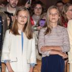 En la misa de Pascua en la Catedral de Palma de Mallorca. 21 de abril de 2019.