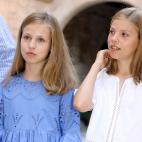 Posado de verano en el Palacio de la Almudaina en Palma de Mallorca. 29 de julio de 2018.