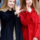 En la misa de Pascua en la Catedral de Palma de Mallorca. 16 de abril de 2017.