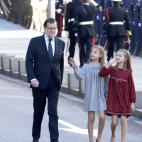 En el acto de apertura de la XII legislatura. 17 de noviembre de 2016.