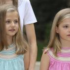 En el Palacio de Marivent en Palma de Mallorca. 5 de agosto de 2014.