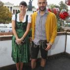 Pep Guardiola y su esposa Cristina