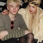 Junto a Eamon Kelly, en un desfile en Nueva York en febrero de 2010.