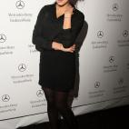 En el desfile de Lacoste de la Semana de la Moda de Nueva York, en septiembre de 2009.