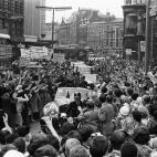 Gagarin también fue recibido de forma masiva en ciudades del bloque occidental, como Londres