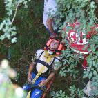 Escalofriante ca&iacute;da del ciclista Remco Evenepoel en el Giro de Lombard&iacute;a