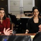 Julianna Margulies y Archie Panjabi (The Good Wife)