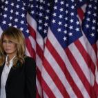 Melania Trump, inalterable.