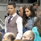 En un partido de Baloncesto en Madrid.