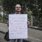 Gilmar Melo Jr., profesor y vendedor"Tenemos que reforzar los sectores cultural y educativo antes de construir las bases de los Juegos Olímpicos. Considero que es un proyecto ridículo. Lo odio, lo aborrezco. Creo que todo acabará mal… esper...