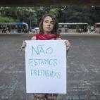 Nina, estudiante de instituto"No me posiciono mucho con respecto a los Juegos, pero creo que no estamos preparados para recibir a toda la gente que va a venir a verlos, especialmente con la crisis política que estamos sufriendo ahora mismo… E...