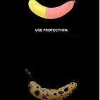 "Usa protección. Combate el SIDA"