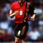 1996: Julen Guerrero en la Eurocopa.