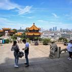 Visitando la Torre de la Grulla Amarilla.