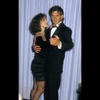 Jennifer Grey y Patrick Swayze en la 60ª edición de los Óscar.