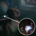 El globo de la habitación