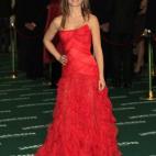 La actriz Marta Etura, durante la 24 edición de los Premios Goya 2010.