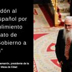 Frases de Agustín Zamarrón, presidente de la Mesa de Edad