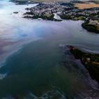 Una enorme mancha de petr&oacute;leo que amenaza las paradis&iacute;acas playas de Mauricio
