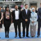 La Comisión Fullbright y algunos becarios.