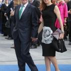 El político Josep Pique y la periodista Gloria Lomana.