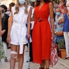 Los reyes y sus hijas llegaron el pasado viernes a Palma y desde el aeropuerto se trasladaron al Palacio de Marivent sin que se les hubiera visto desde entonces.