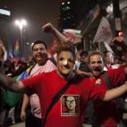 Seguidores del Partido de los Trabajadores.