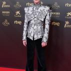 Con una creación de Palomo Spain.