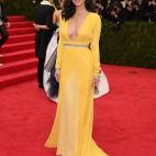 La actriz, en la gala del MET 2014 dedicada al diseñador Charles James, de Diane Von Furstenberg.