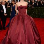 La actriz, en la gala del MET 2014 dedicada al diseñador Charles James.
