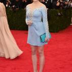 La actriz, de Miu Miu, en la gala del MET 2014 dedicada al diseñador Charles James.
