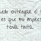 La tecnología como la mejor excusa