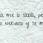 Diagnóstico: 'In albis' por nerviosismo