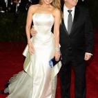 La cantante y su esposo, en la gala del MET 2014 dedicada al diseñador Charles James.