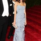 La modelo y presentadora, en la gala del MET 2014 dedicada al diseñador Charles James.