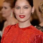 La modelo, en la gala del MET 2014 dedicada al diseñador Charles James.