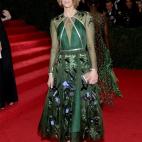 La actriz, en la gala del MET 2014 dedicada al diseñador Charles James.